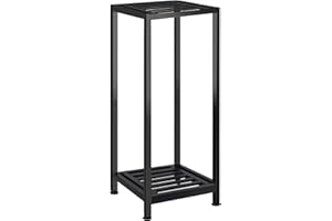 Lilybud--lily Plant Stand Indoor Outdoor Heavy Duty Wrought Iron Pedestal Stands Metal Plant Stand Decorative Flower Stand for Patio Garden Deck Living Room