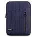 Lacdo Tablet Sleeve Case Compatible 10.2-inch New IPad 2019 |11 inch New iPad Pro 2018 | 10.5 Inch iPad Pro | 9.7 inch New iPad | iPad Air 2 | iPad 4, 3, 2 Protective Bag Water Repellent, Blue