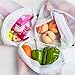 Prefer Green 12PCS Reusable Produce Bags, Premium Zero Waste Mesh Bags for Storage Fruit Vegetables, Eco-Friendly With Colorful Tare Weight on Tags, 3 Sizes