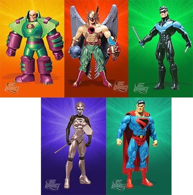 Superman Batman Public Enemies 5 Figure Set