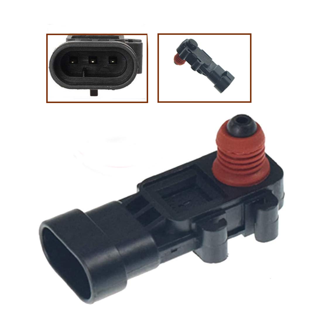 Fuel Vapor Pressure Sensor 16238399,AS302 for Acura GMC Buick Cadillac Chevrolett Isuzu