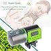PETRIP Automatic Fish Feeder Programmable Moisture-Proof Electric Auto Fish Food for Aquarium Fish Tank Timer Accessories Beta Fish Food Vacation Feeders & Weekend Turtle Food Dispenser