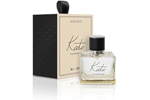 Kate Eau de Toilette, Fruity and Soft Woody Fragrance, Plant Based Alcohol, Vegan Formula, Recyclable Glass Bottle, 50 ml, Fr