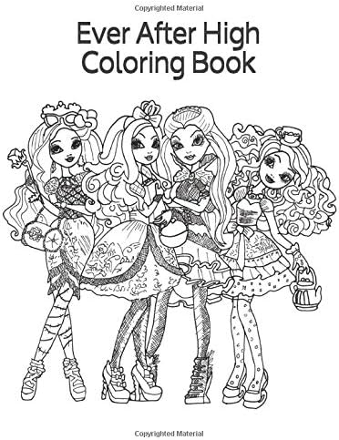 Ever After High Coloring Book