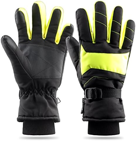 Ski Gloves for Man and Women Waterproof Windproof Snow Skiing Snowboarding Snowmobile Gloves with Non-slip and wear-resistant for Winter outdoors