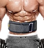 PeoBeo Fitness Weight Lifting Belt for Heavy Lifting Workouts | 6 Inch Power Weight Lifting Belt for Men and Women