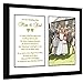 Parent Thank You Wedding Gift, Sweet Poem From Bride and Groom to Mom and Dad in 8x10 Inch Frame, Add 4x6 Inch Photo