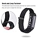 VIGOSS Nylon Bands Compatible with Fitbit Charge 3/3 SE Band Men Women Soft Breathable Nylon Sport Loop Charge3 Strap with Black Adapters Bracelet for Fitbit Charge 3/3 SE Smartwatch