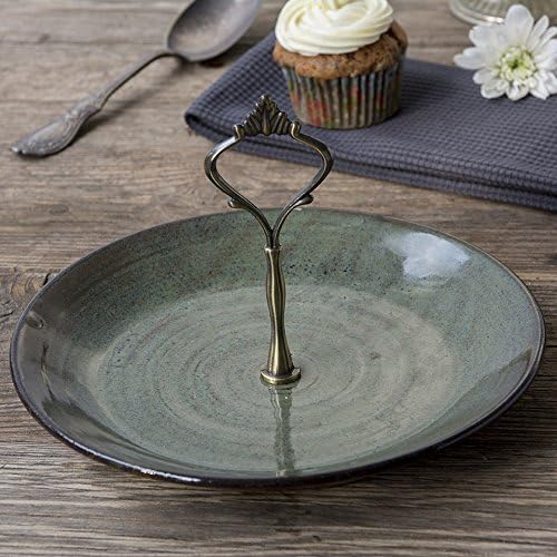 Ceramic Cupcake Stand - Tier Dessert Platter for Wedding Party