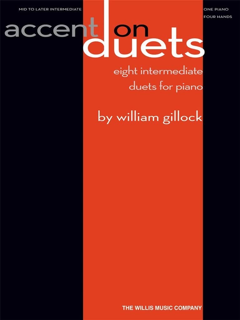 Accent On Duets. Piano Solo.: Mid to Later Intermediate Level/1 Piano, 4 Hands