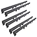 ALEKO 6NGRACK33 Nylon Gear Racks for Sliding Gate Opener Operator Set of 6 3.3 Foot Racks Total 20 Feet