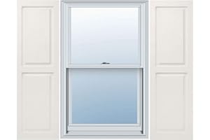 Builders Choice EVP12059WH Shutters, 12-in. W 59-in. H, White