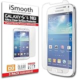 Samsung Galaxy S4 Screen Protector Ultra Clear HD, Made out of Premium Quality PET Material from Japan, Easy to Install, Bubble-Free and Zero Rainbow Effects, 3-Pack