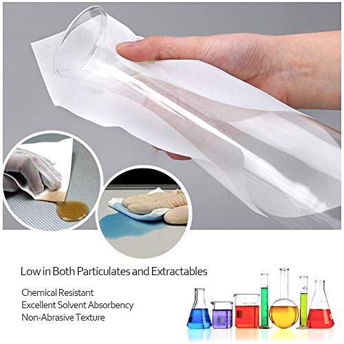 Cleanroom Wipes Nonwoven Wipes Cellulose/Polyester Blend 9" x 9" (Bag