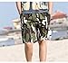 Men's Swim Trunks Quick Dry Camo Board Shorts Daily Beach Shorts with Pockets