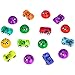 16 PCs Filled Easter Eggs with Toy Cars, 3.15in Colorful Easter Eggs Prefilled with Various Pull Back Vehicles and Cute Ladybirds