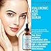 Pure Hyaluronic Acid Serum for Face | Physician Grade | May Help Smooth Appearance of Wrinkles, Brightens | May Improve the Appearance of Skin Tone for More Youthful-Looking Skin | 1 fl oz / 30 ml