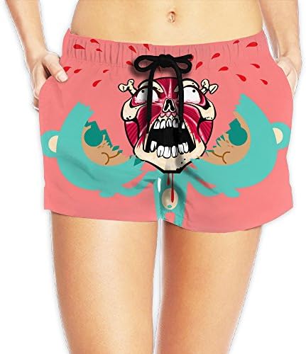 Horror Comics Lady Hot Quick Drying Sunmmer Shorts The New Style
