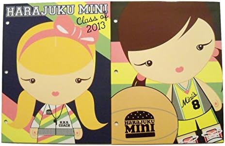 Harajuku Mini Class of 2013 (2) Folder Set ~ HHS Coach, Basketball