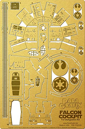 Falcon Gun Ports DeAgostini用 PGX198 Deagostini Millennium Falcon Full Kit Star Wars - Millennium