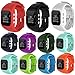 Coohole New Soft Silicone Rubber Watch Band Wrist Strap For Polar A300 Fitness Watch (Sky Blue)
