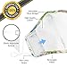 Debrief Me Anti Dust Face Mouth Cover Mask Respirator - Dustproof Anti-bacterial Washable - Reusable masks Respirator Comfy - Cotton Germ Protective Breath Healthy Safety Warm Windproof (Green-Blue)