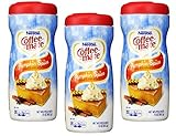 Nestle Coffee-mate Pumpkin Spice Powdered Non-Dairy Creamer, 15 oz (Pack of 3)