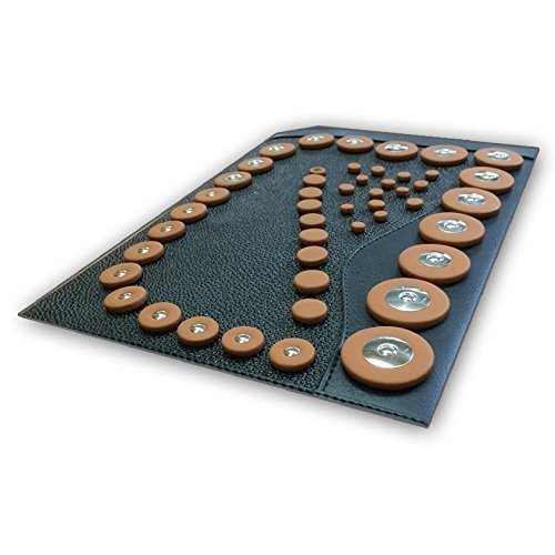 48 Saxophone Pads for Soprano Saxophone Universal Set Metal Resonators Soundman® Leather