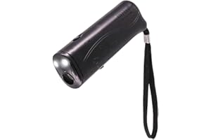 OYEFLY Handheld Dog Trainer, 3 in 1 with LED Flashlight,Bark Stopper Dog Trainer Devices Training Tool/Stop Barking(Black)