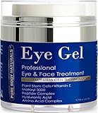 Pure Body Naturals Eye Cream for Dark Circles and Puffiness – 1.7 fl oz