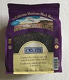 Sun West California Heirloom Black Rice - Excellent for colorful side dishes & desserts - 4 lbs