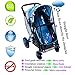 Stroller Rain Cover Baby Mosquito Net Universal Weather Shield Bug Net for Jogging Stroller Pushchair Buggy Pram Protect Baby from Rain Insect Wind Bug Snow Fly Shade Shield Netting Plastic