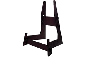 COLOOFO 1 Pack 15.5 Inch Plate Stand for Display, Wooden Stands for Display, Decorative Picture Frame Stand,Plate Holder Display Stand,Easels for Display