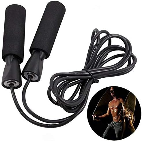 Diximus Rope Skipping Rope Digital Weighted Handle Workout Jumping Rope for Training Fitness Gym Adjustable Exercise Speed Skipping Rope for Men Women