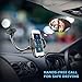 Mpow Car Phone Mount, Windshield Cell Phone Holder for Car with Long Arm Car Phone Mount for iPhone X/8/7/7Plus/6s/6Plus/5S, Galaxy S5/S6/S7/S8, Google, Huawei and More