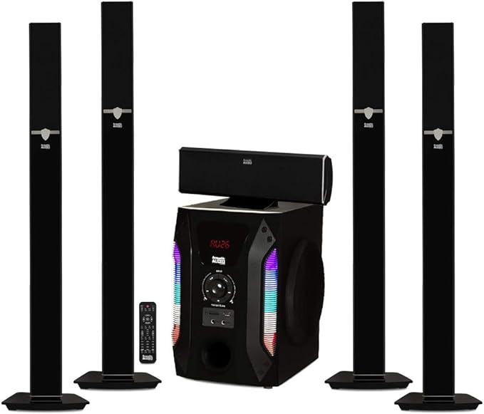 5.1 home theater with 8 inch subwoofer