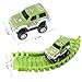 TOMETC Dinosaur Toys 192Pcs Race Car Create A Road Flexible Dinosaur Track and 2 Cars 3 Dinosaurs Dinosaur World Playset Perfect Birthday Toys for 3 4 5 6 Year Old Boys and Girls Kids