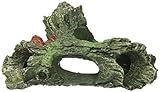 Jardin Hollowed Out Tree Stem Shape Aquatic Resin Decor for Fish Tank