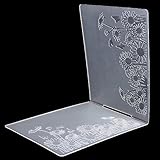 WXLAA Retro Pattern DIY Craft Plastic Embossing Folder for Scrapbook Paper Crafting Sunflower