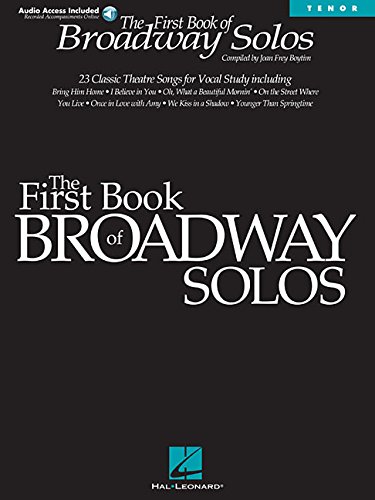 First Book of Broadway Solos: Tenor Edition