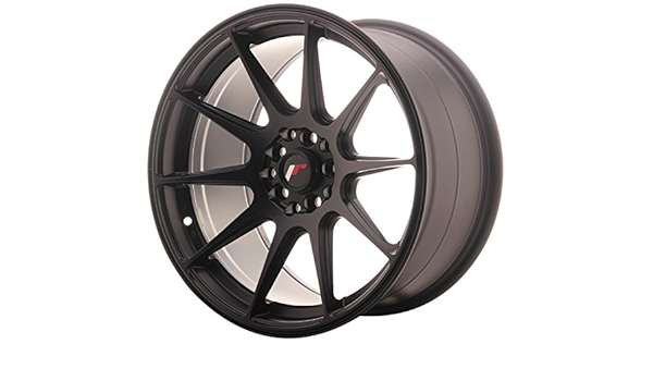 Japan Racing JR11 Matt Black - 17x9 ET25 4x108/4x100 ...