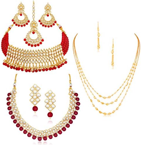 Sukkhi Sensational Pearl Gold Plated 