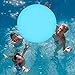 Party Decorations LED Light Up Ball Inflatable Floating 13 Modes 16-Inch Glow in the Dark with Colors Changing for Garden, Wedding, Xmas Decor (1 PCS)
