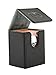 Flip Deck Case 80+ XenoSkin Standard Size Black Card Game