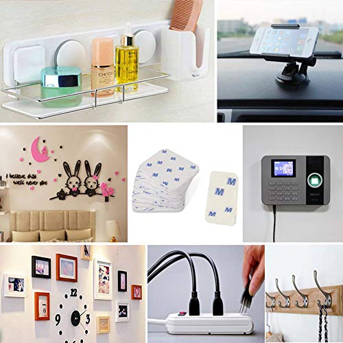 Strong Adhesive Foam Tape Double Sided Sticky Pads Strong Pad Mounting Adhesive Cabinet Locks Child Safety Double Sided Foam Tape Strong Pad Mounting Adhesive - Strong Adhesion Square 40pcs - Thumbnail 4