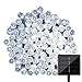 LightsEtc 39 Feet 100 LED White Solar String Lights LED Fairy Lights Party Decoration