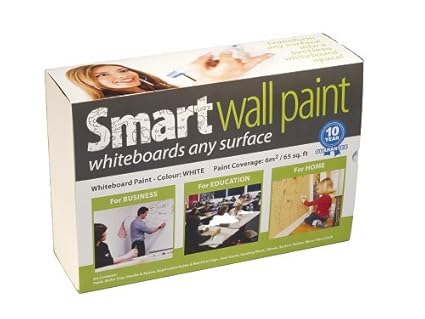 Pintura de Pizarra Smart Blanca 6m² - pizarra blanca - borrado en ...