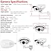 ANRAN HD 1200TVL Surveillance CCTV Camera SONY CMOS Sensor High Resolution Array 1 IR Long Range Color Day Night Vision Infrared Waterproof Outdoor/Indoor Security Bullet Camera