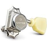 Gotoh SD90-MGT 3x3 Locking Tuning Keys with Lock Knob - Nickel
