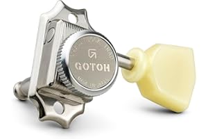 Gotoh SD90-MGT 3x3 Locking Tuning Keys with Lock Knob - Nickel